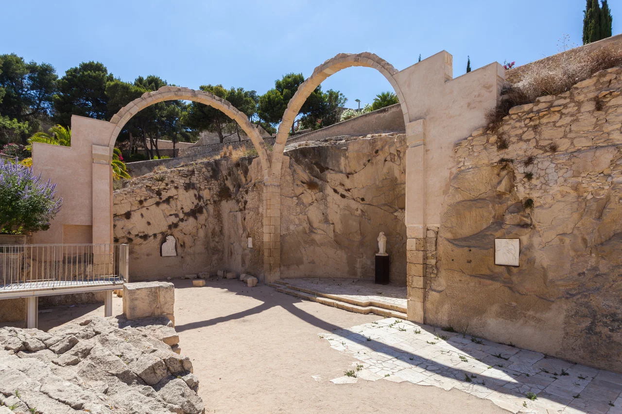 Castle of Santa Barbara, Alicante, Spain