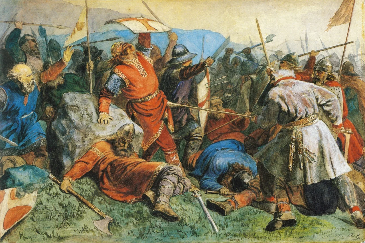 Arbo-Olav den helliges fall i slaget på Stiklestad (cropped).jpg