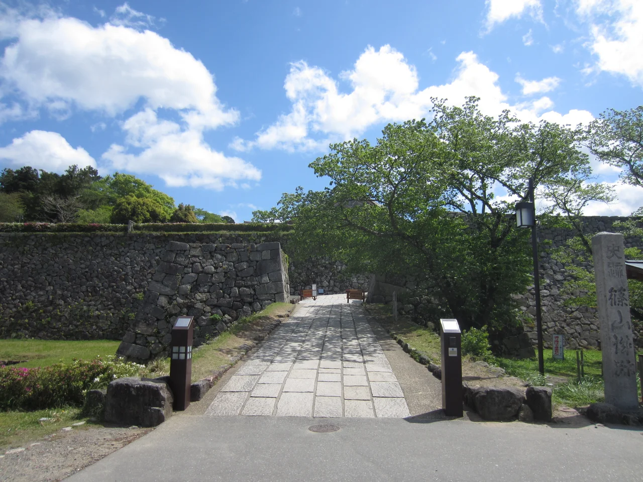 篠山城、廊下門